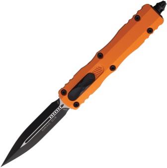 Microtech Automatic Pocket Knife Dirac OTF Orange - MCT2251OR